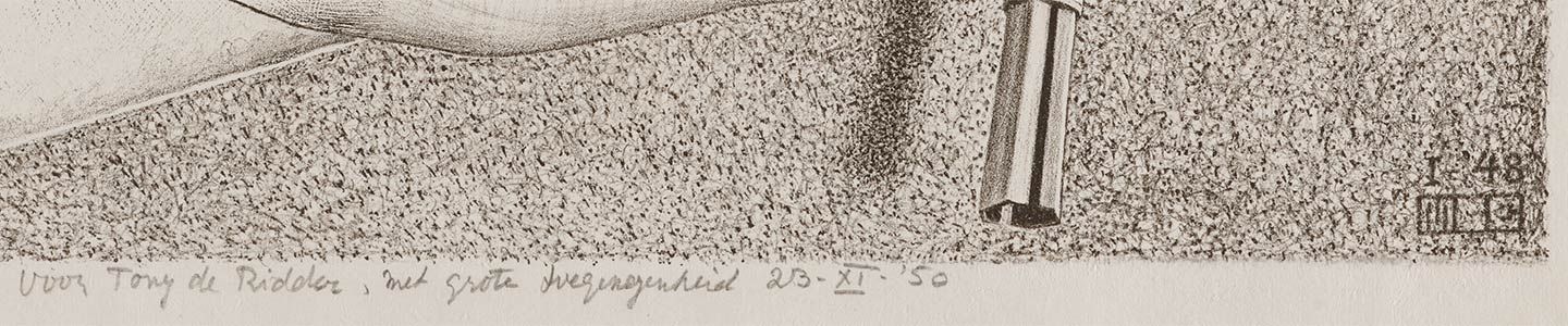 M.C. Escher en Tony de Ridder