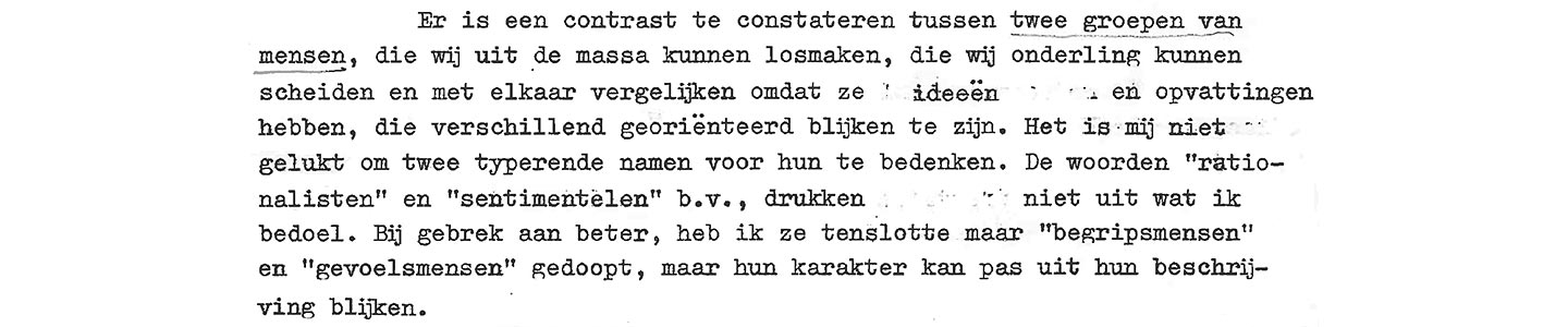 Lezing in Alkmaar, 1953