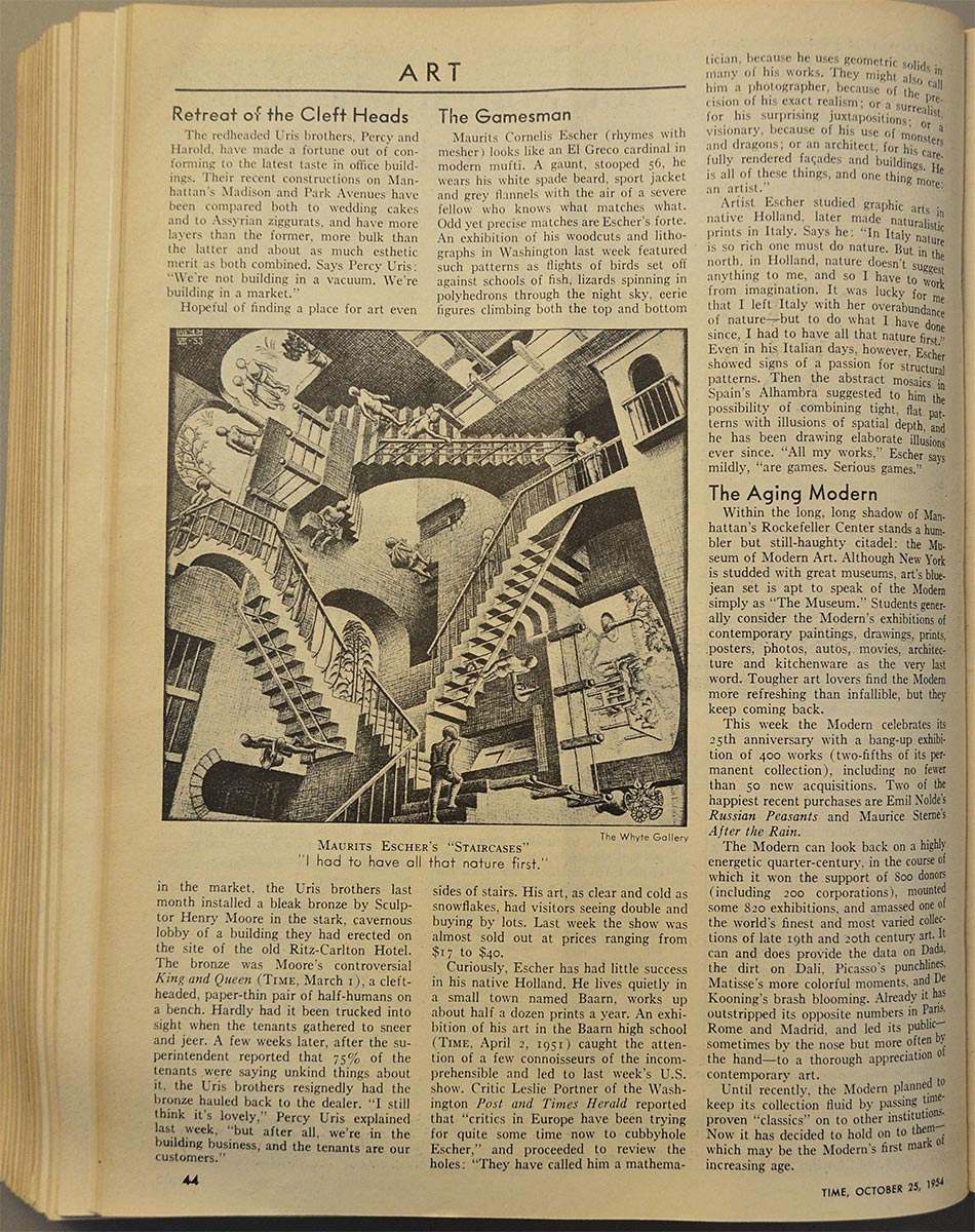 Time Magazine, 1954