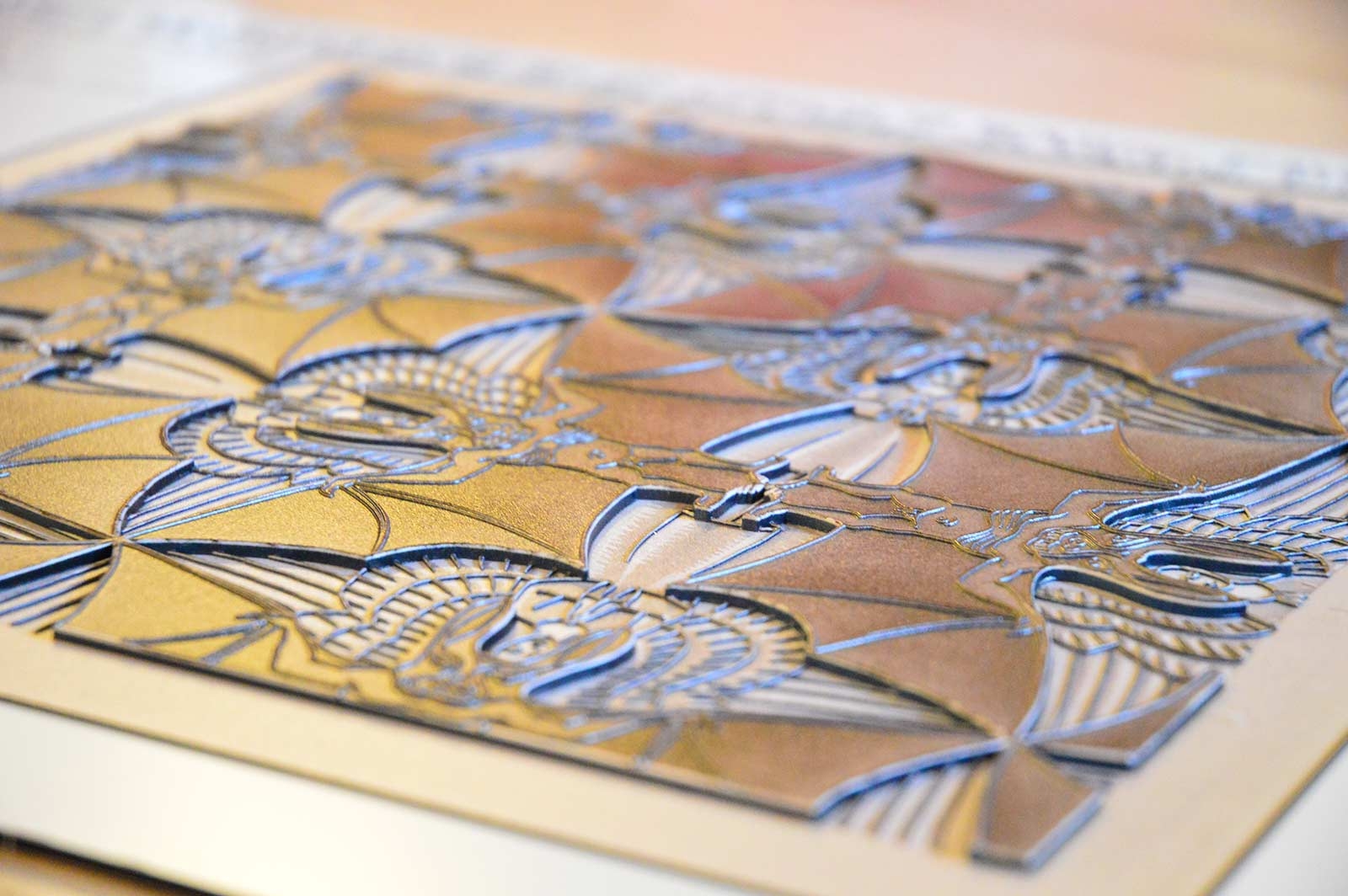 Escher for the blind and visually impaired