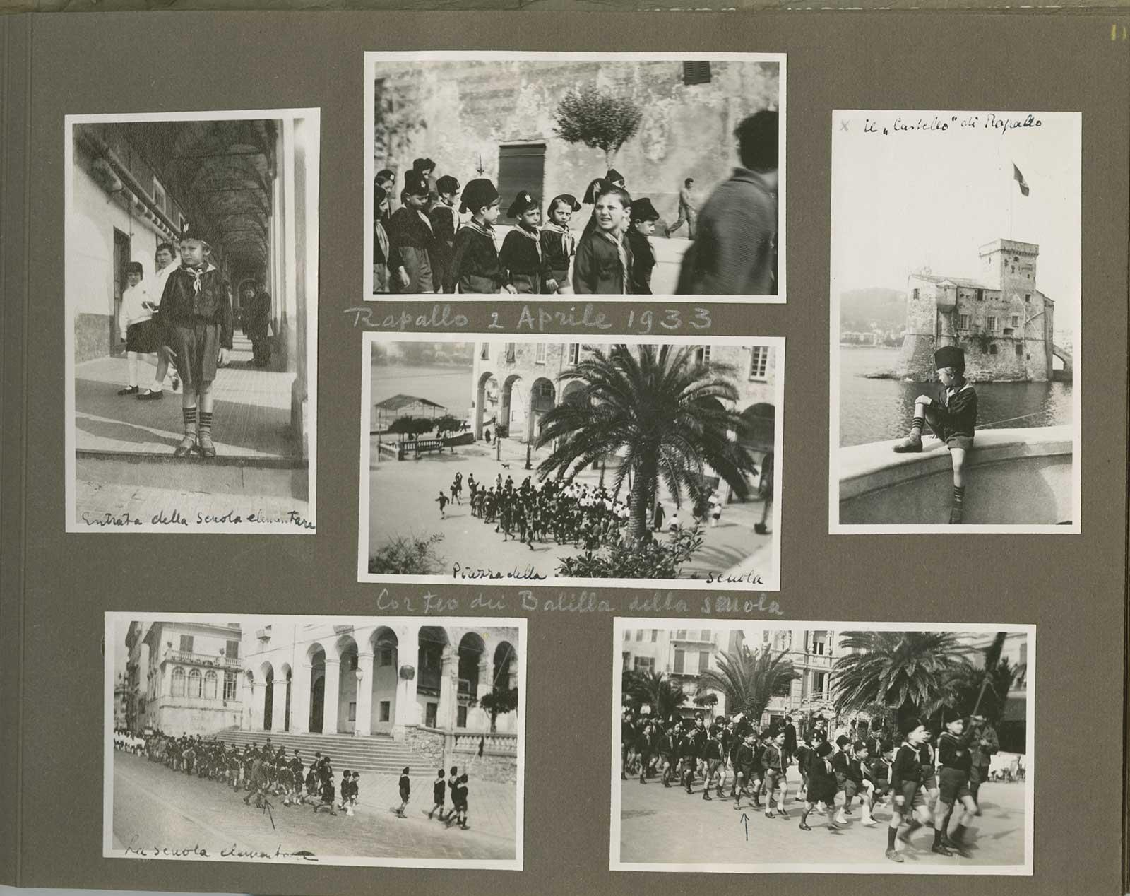 Fotoalbum, Rapallo, 2 april 1933