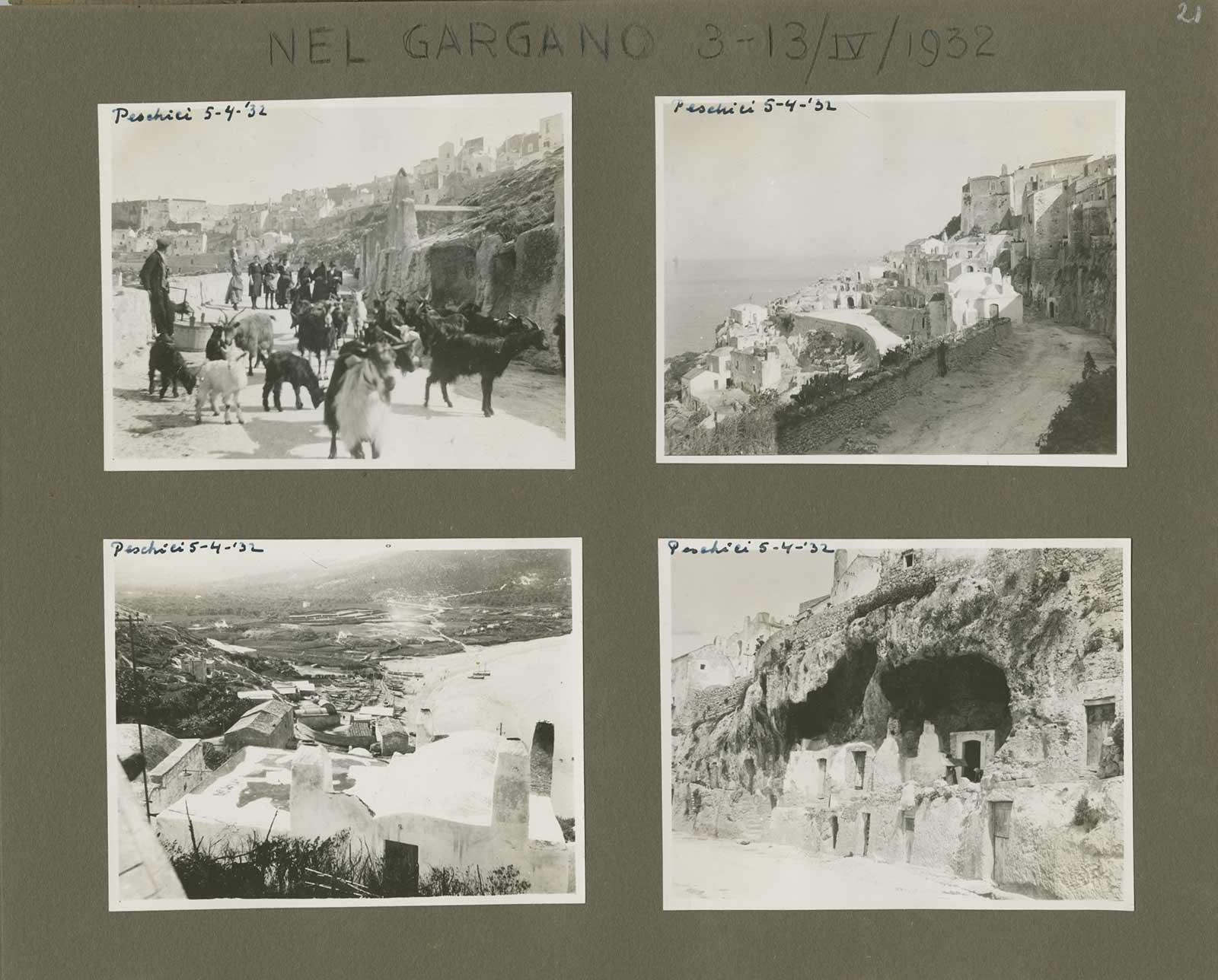 Het fotoalbum van Escher over de expeditie naar Gargano