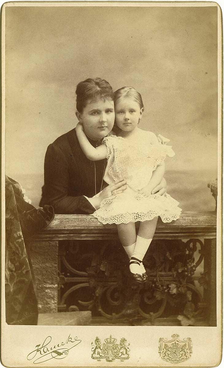 Emma & Wilhelmina, 1884, Royal Collections