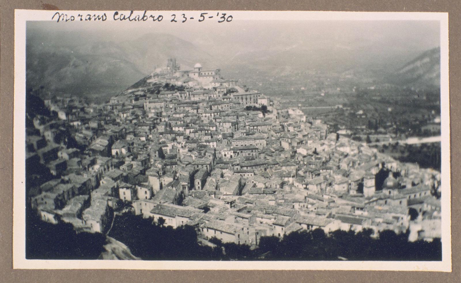 Foto van Morano, genomen door Maurits Cornelis Escher op 23 mei 1930