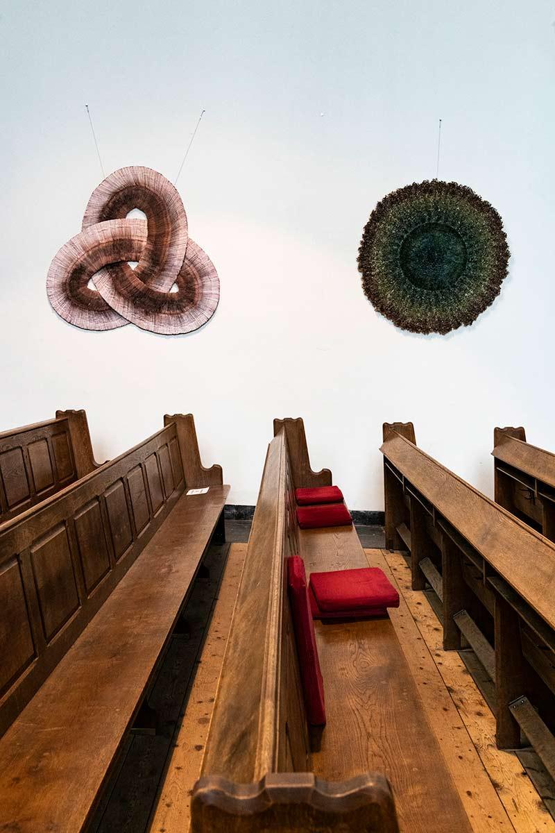 Annita Smit in de Kloosterkerk.