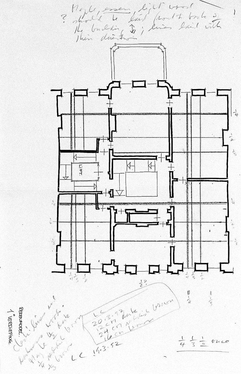 Overview of the first floor