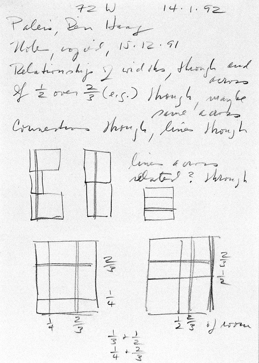 Sketch for the wood