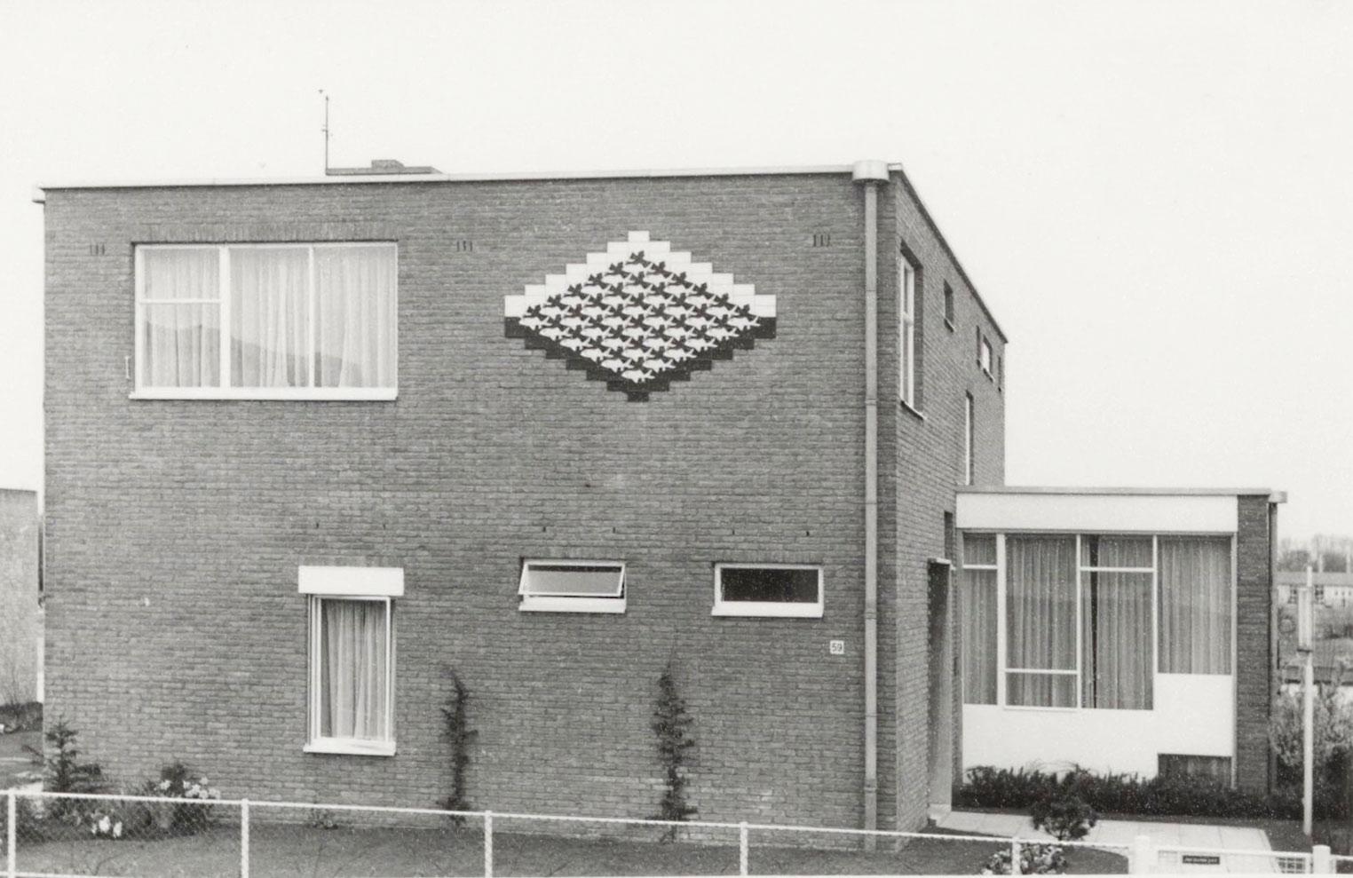 Dirk Schäferstraat 59, vintage gelatin silver print,1960. Donation Vroom family collection