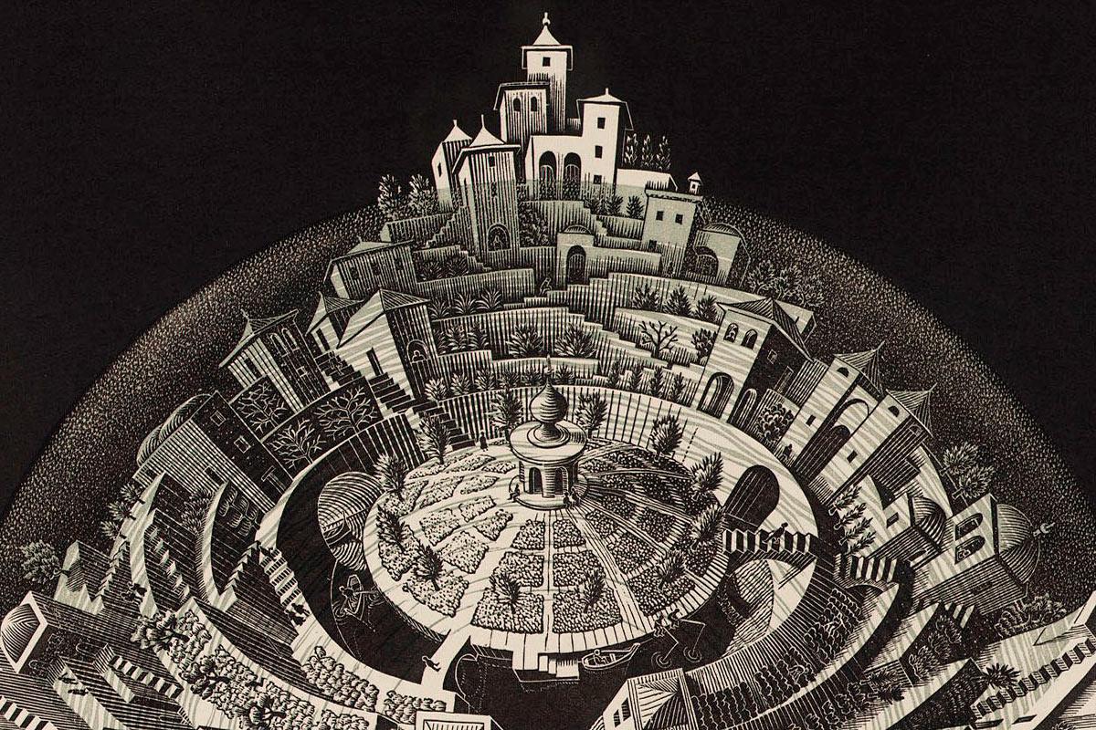 Viervlak-planetoïde, detail (gedraaid)