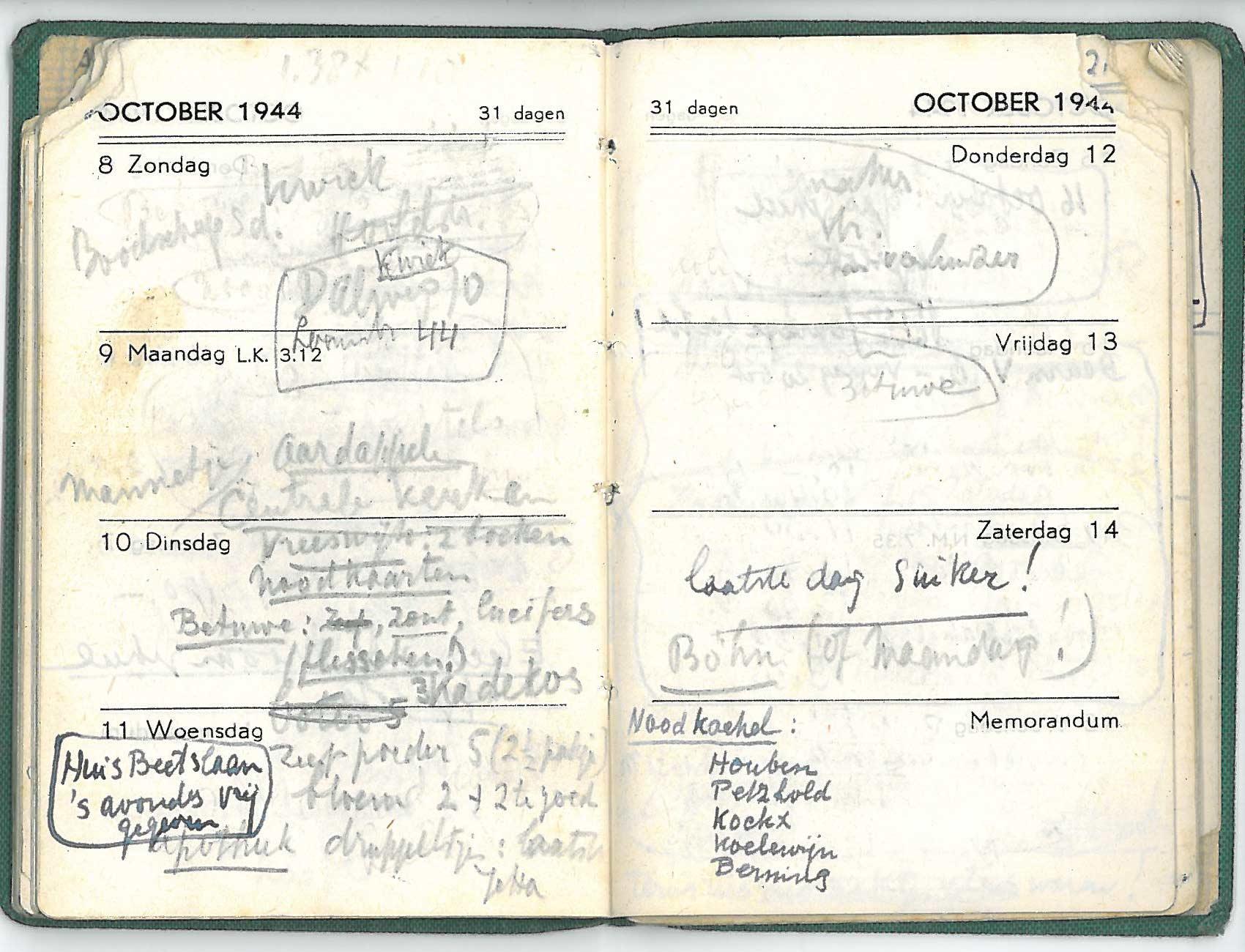 14 oktober: laatste dag suiker!