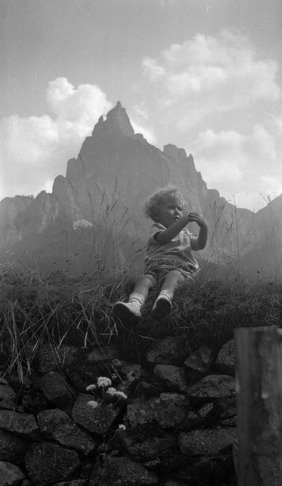 George Arnold Escher in Siusi, 20 juli 1928