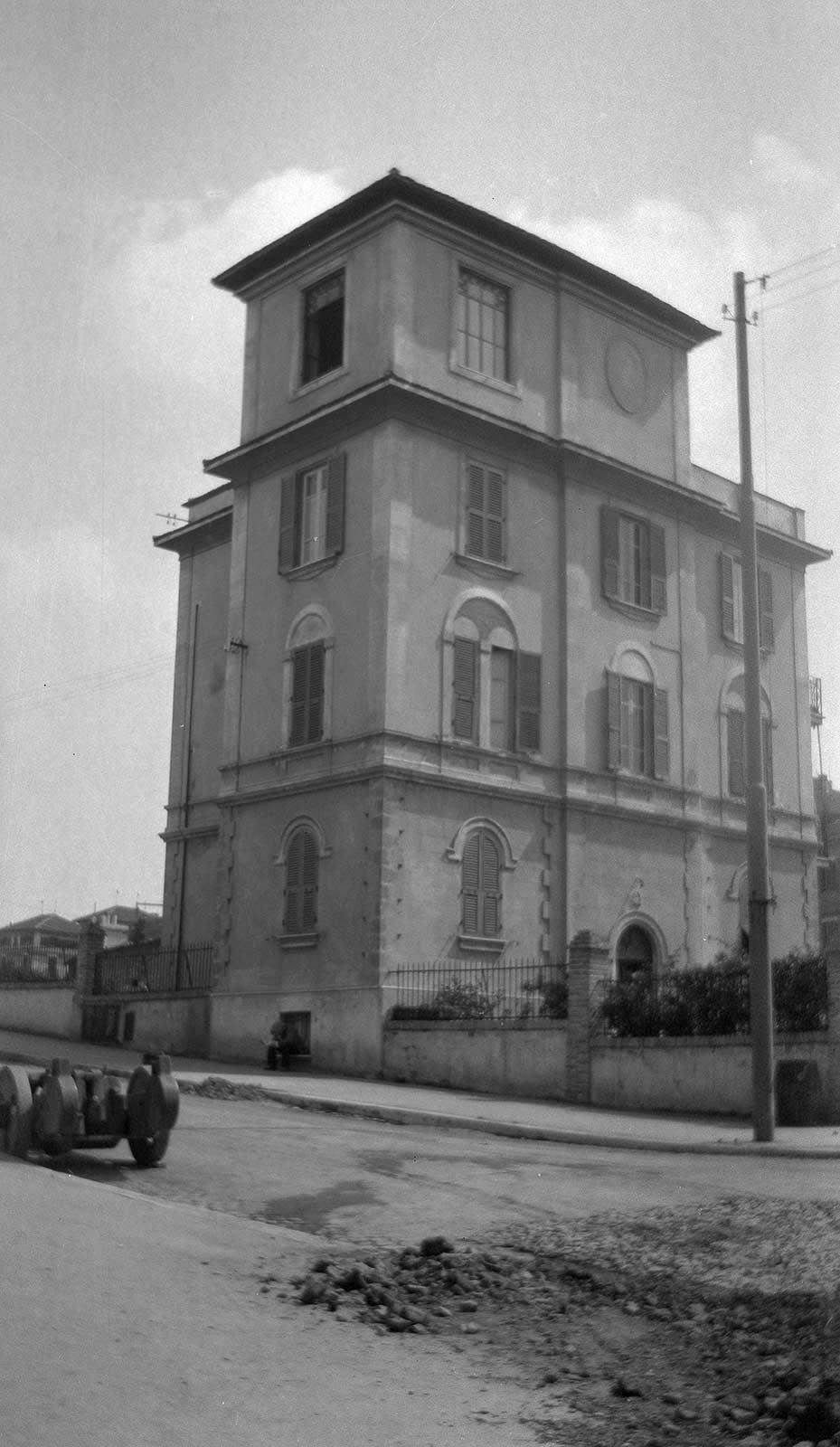 Via Alessandro Poerio 122, eind mei 1931