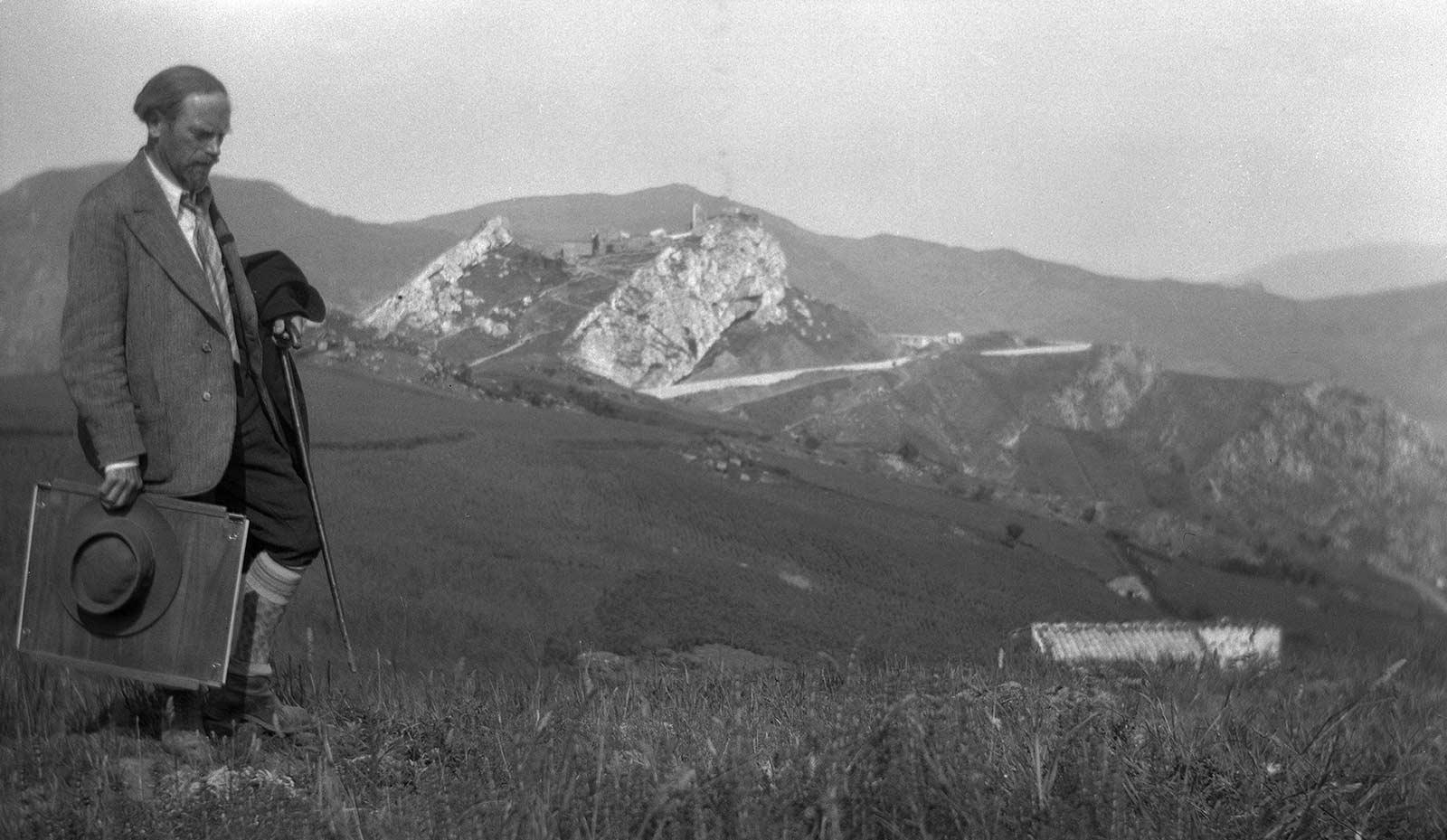 Giuseppe Haas-Triverio bij Sclafani, 15 mei 1932