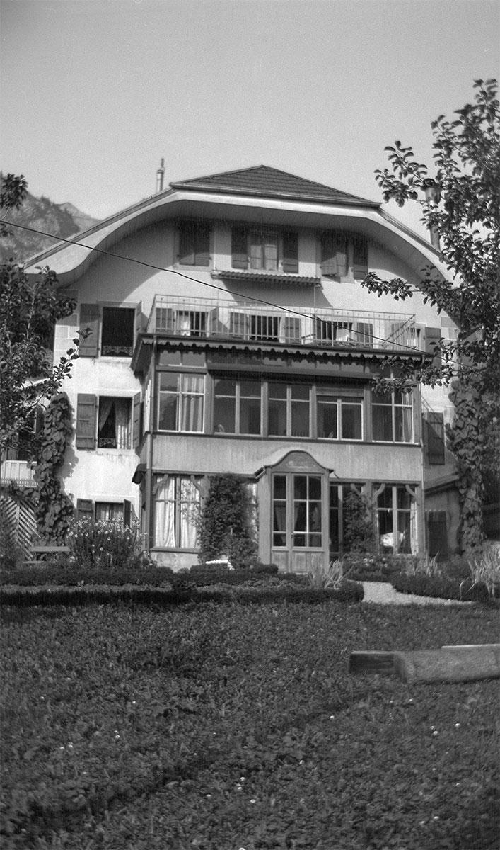 Villa Les Clématites, la casa della famiglia Escher a Château-d’Oex (Svizzera)