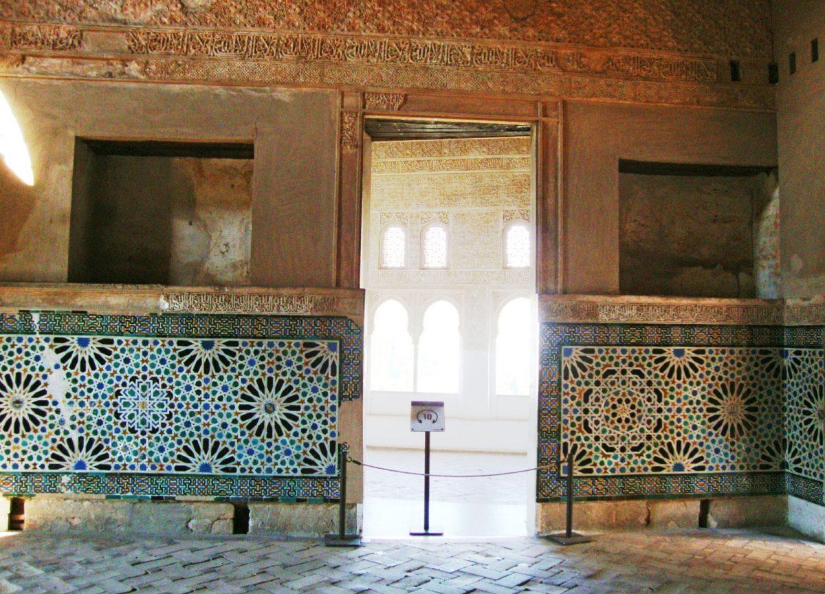 Muur in het Alhambra, 2011