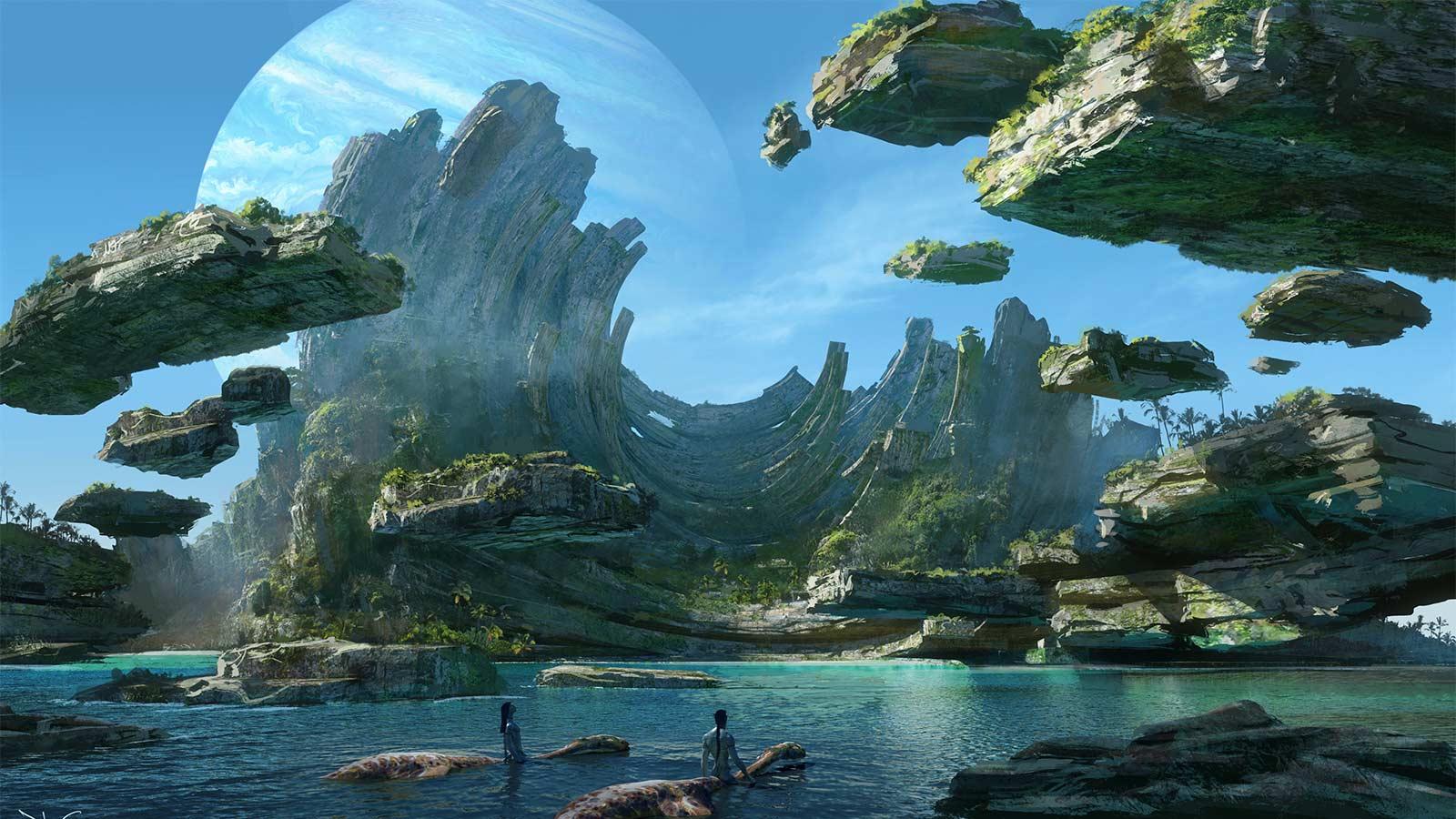 Concept art voor Avatar 2