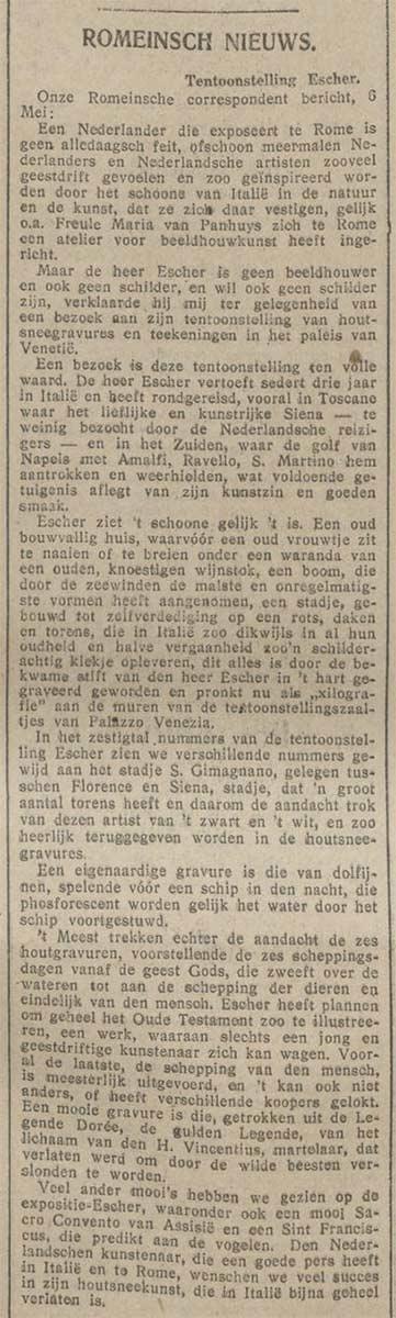 De Tijd, 11 mei 1926