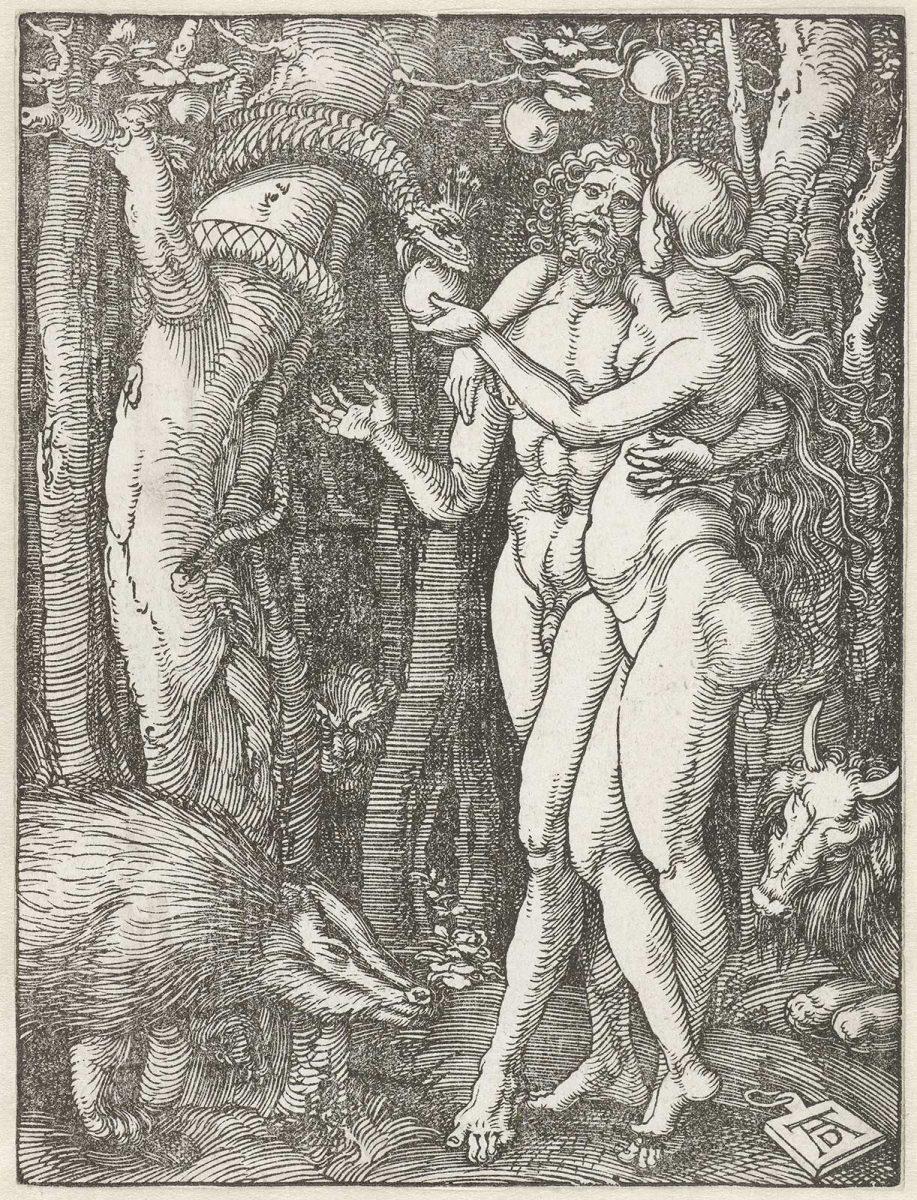 Albrecht Dürer, Zondeval, ets, 1510