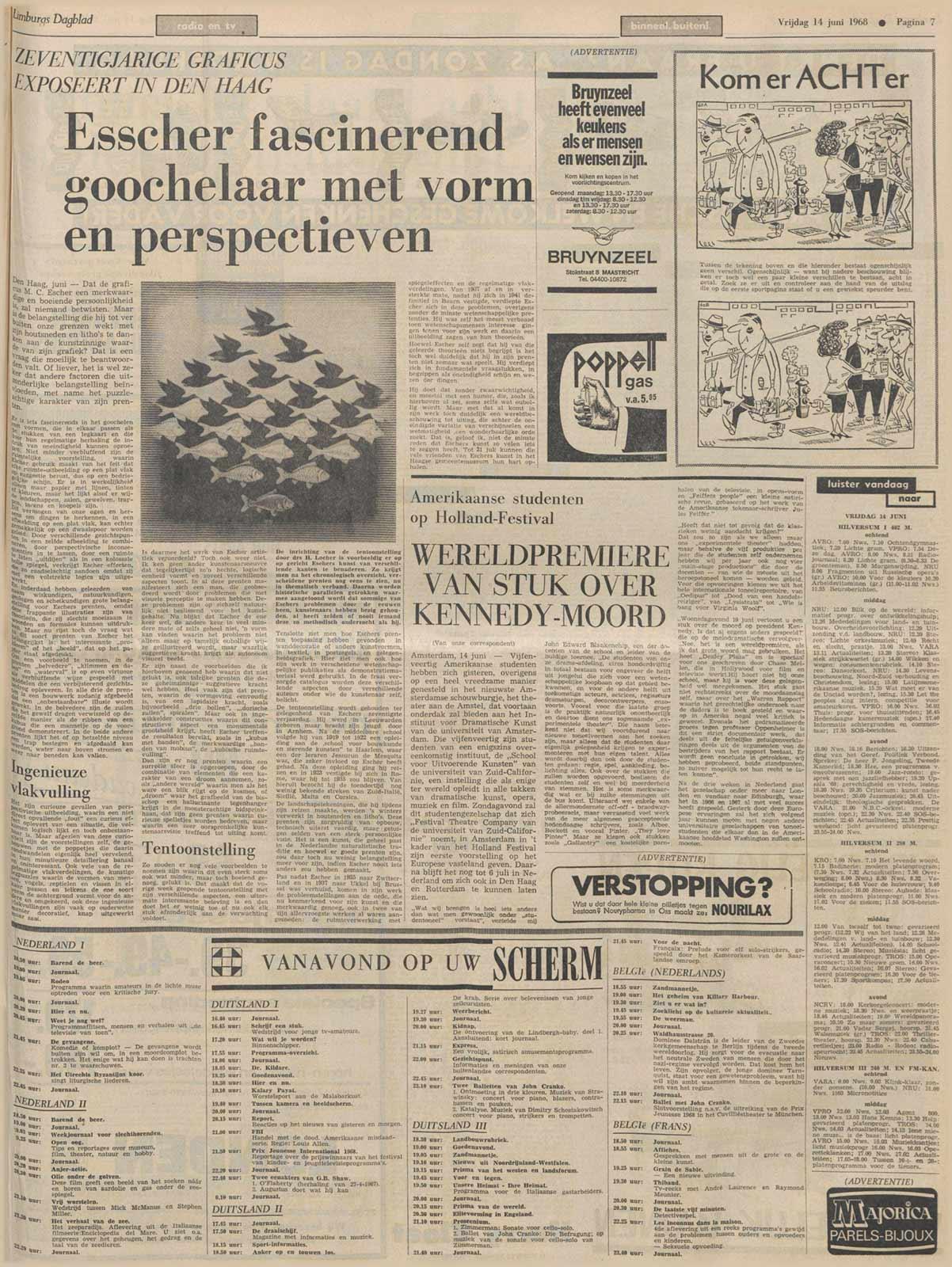 Limburgsch dagblad, 14 June 1968