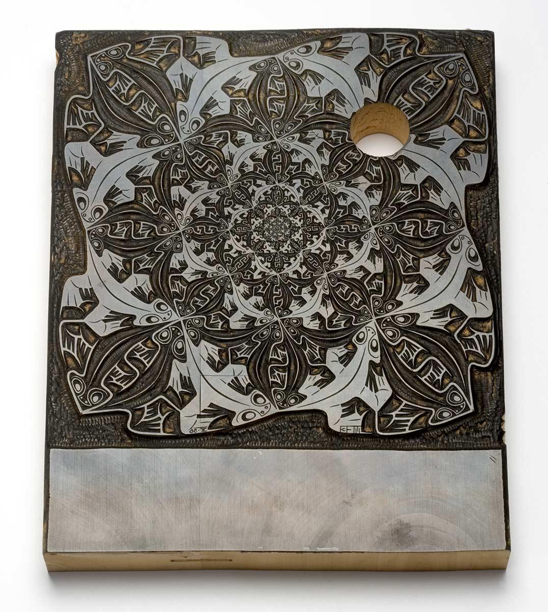 Centre block for Smaller and Smaller for black ink