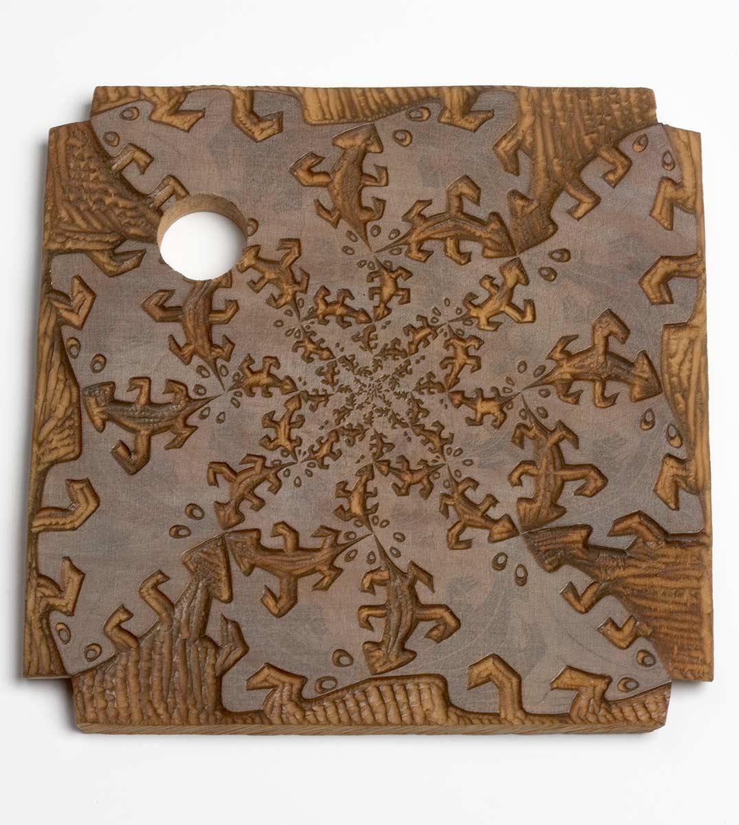 Centre block for Smaller and Smaller for red ink