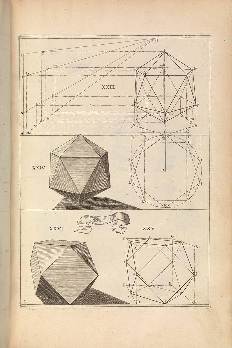 Jean-François Niçeron, page from La perspective curieuse, 1663. Wellcome Collection, London