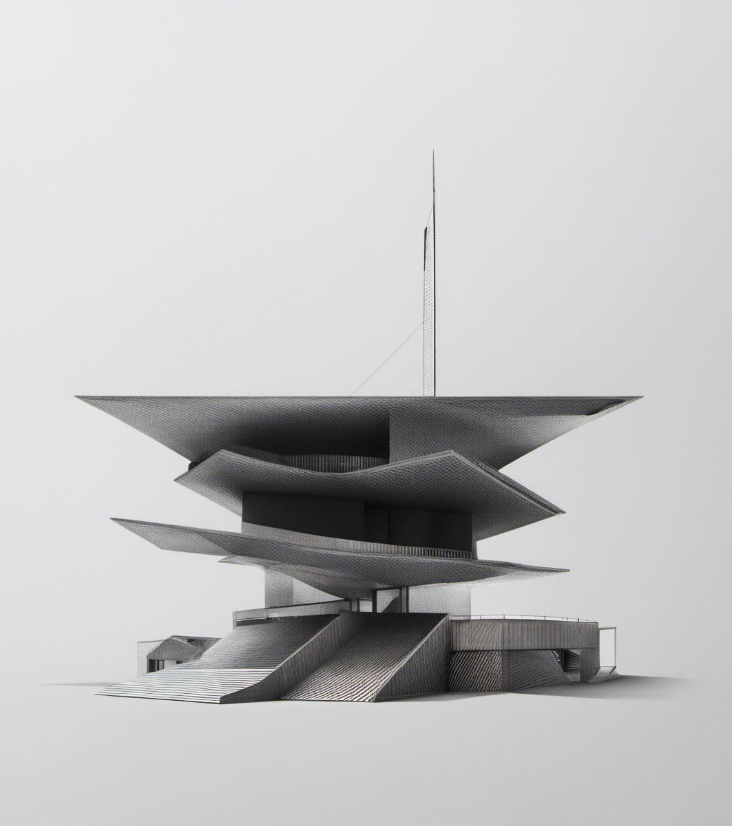 Jehoshua Rozenman, Untitled, digital print on paper, 2024. Courtesy Galerie Fontana