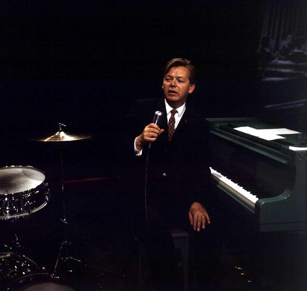 Jurriaan Andriessen in 1967, photo: Kippa