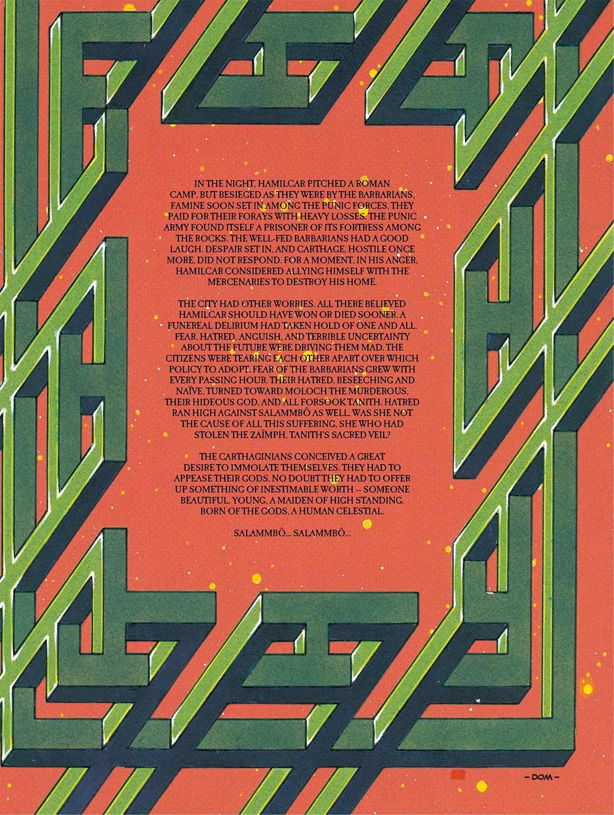 Philippe Druillet, Salammbô (1980)