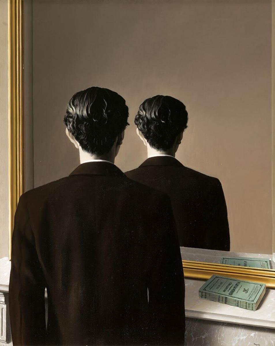 René Magritte, La reproduction interdite, olieverf op doek, 1937. Collectie Museum Boijmans Van Beuningen