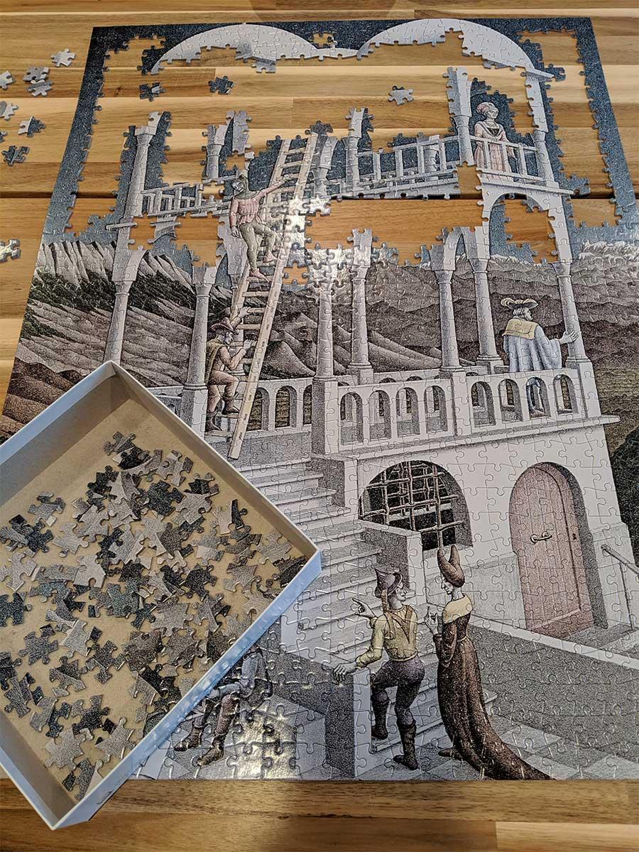 Puzzel van Belvédère (1958)