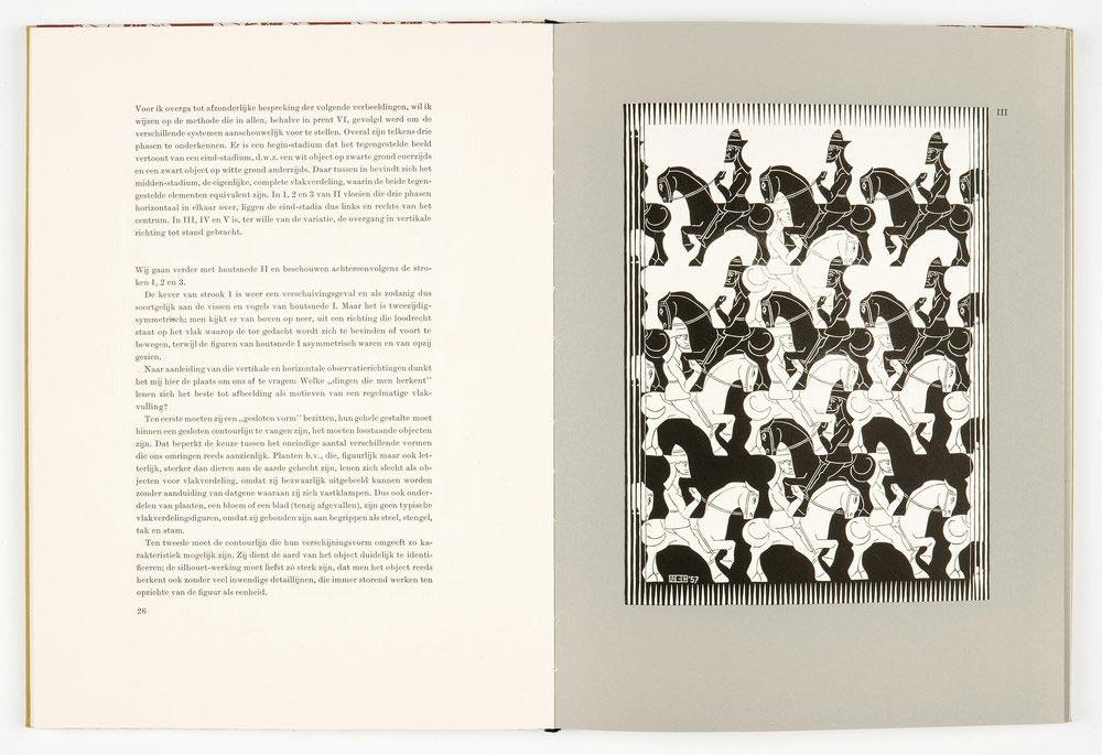 M.C. Escher, Regelmatige vlakverdeling, binnenblad