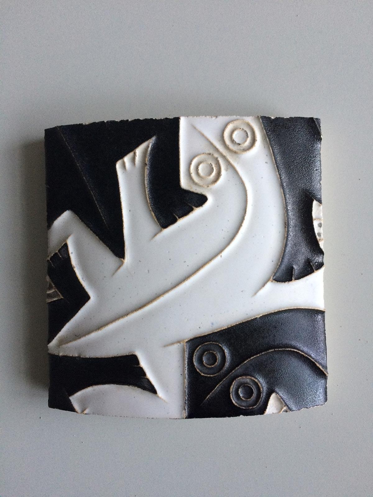 Tile 'Lizards' for the Girls' School