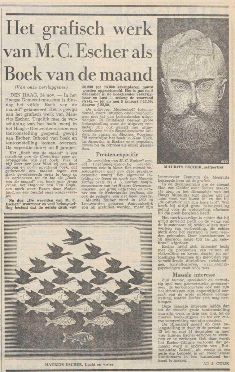 De Volkskrant, 24 november 1971