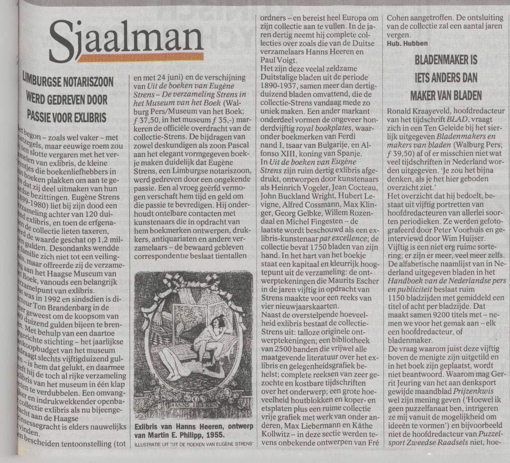 De Volkskrant, 8 april 1995