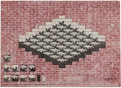 Remarkable gift for Escher in The Palace: Two unknown M.C. Escher drawings