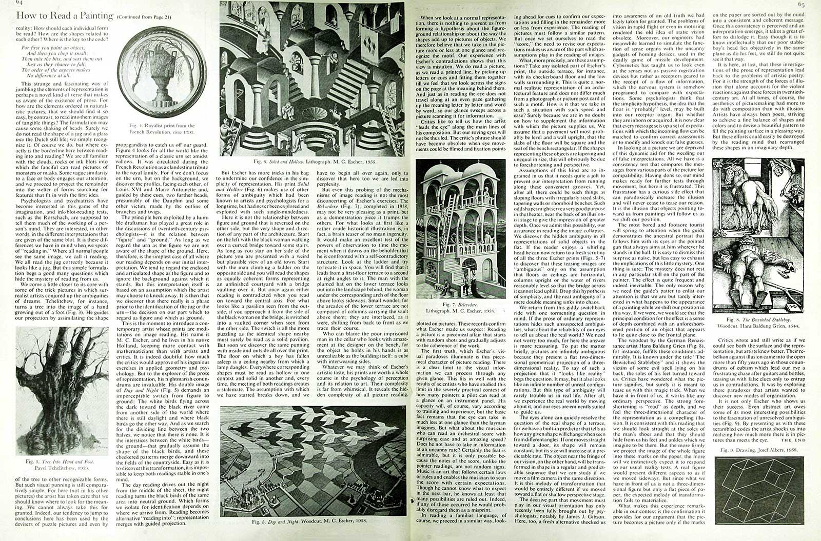 Ernst Gombrich over M.C. Escher