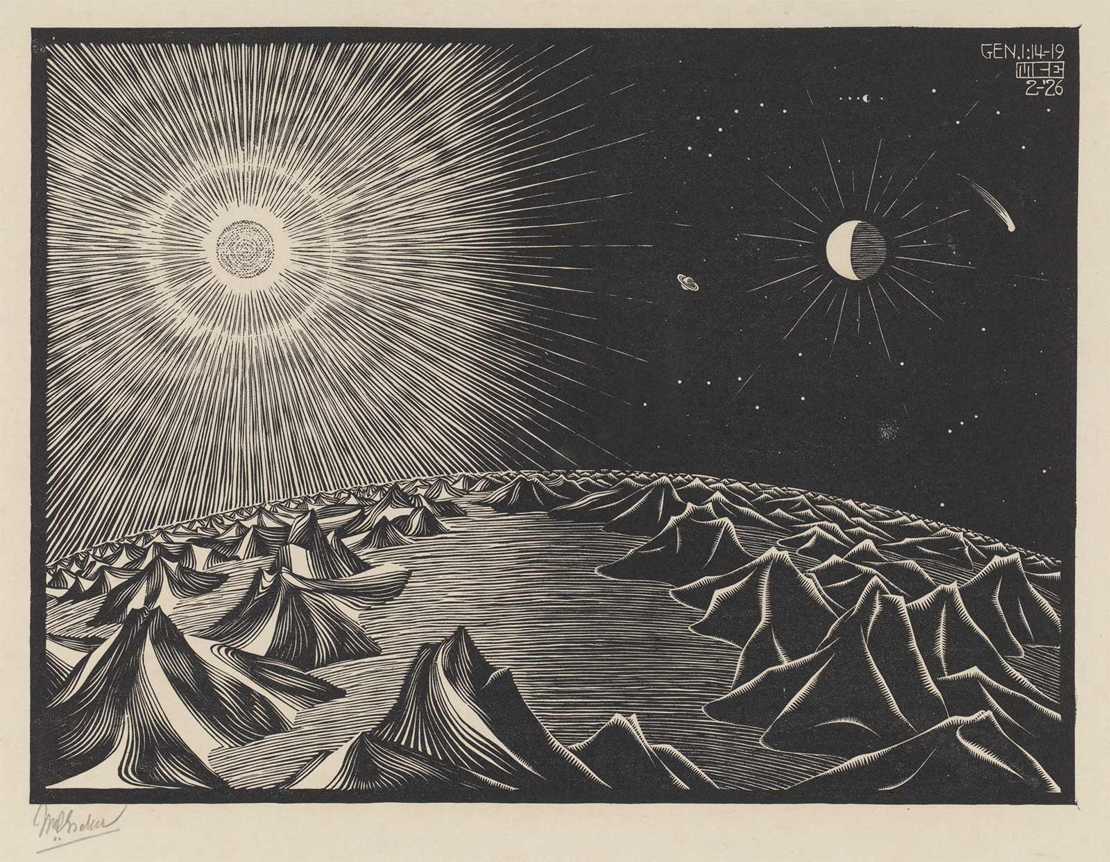 Man on the moon