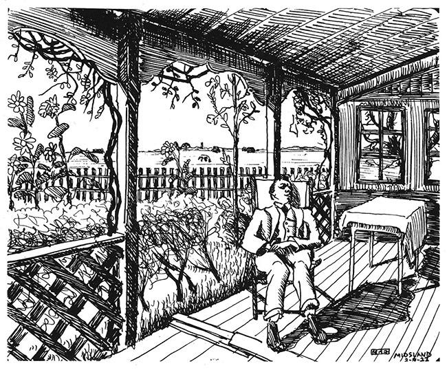 Escher en de Waddeneilanden