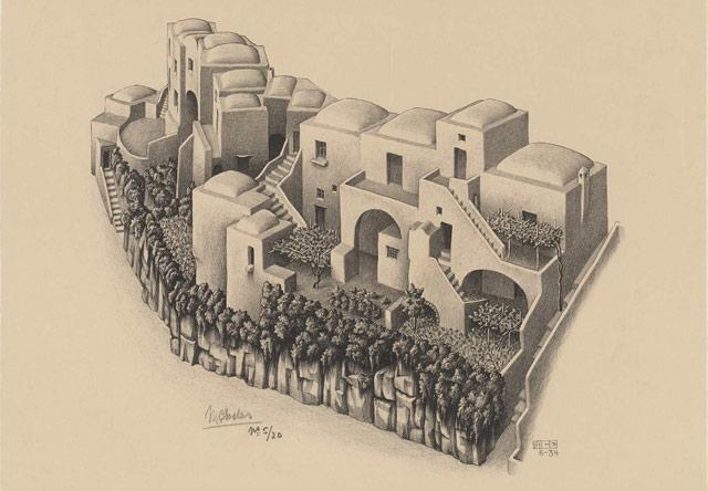 (Oude) Huisjes in Positano