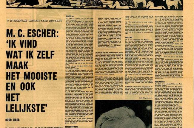 Interview in Vrij Nederland