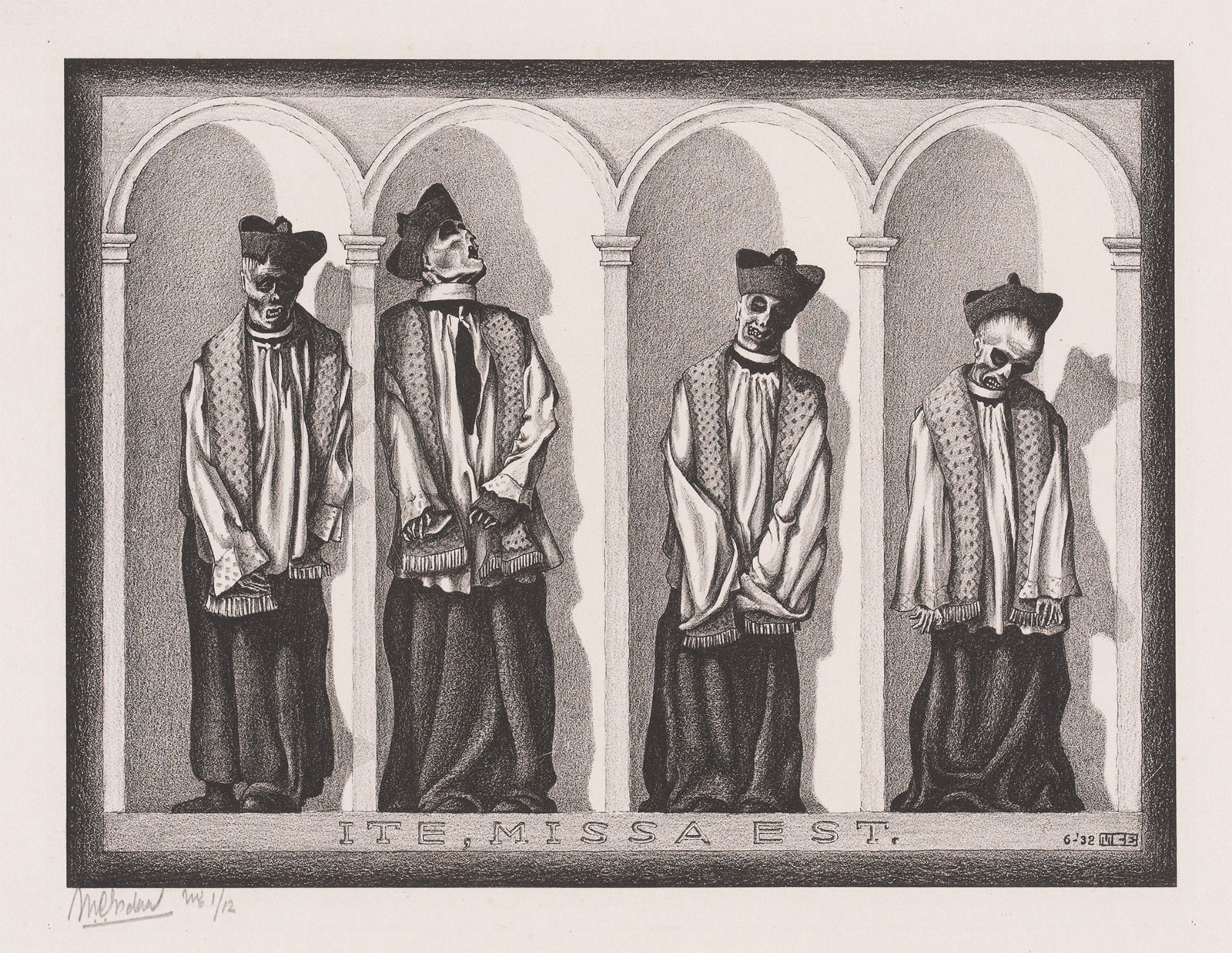 Gemummificeerde priesters in Gangi