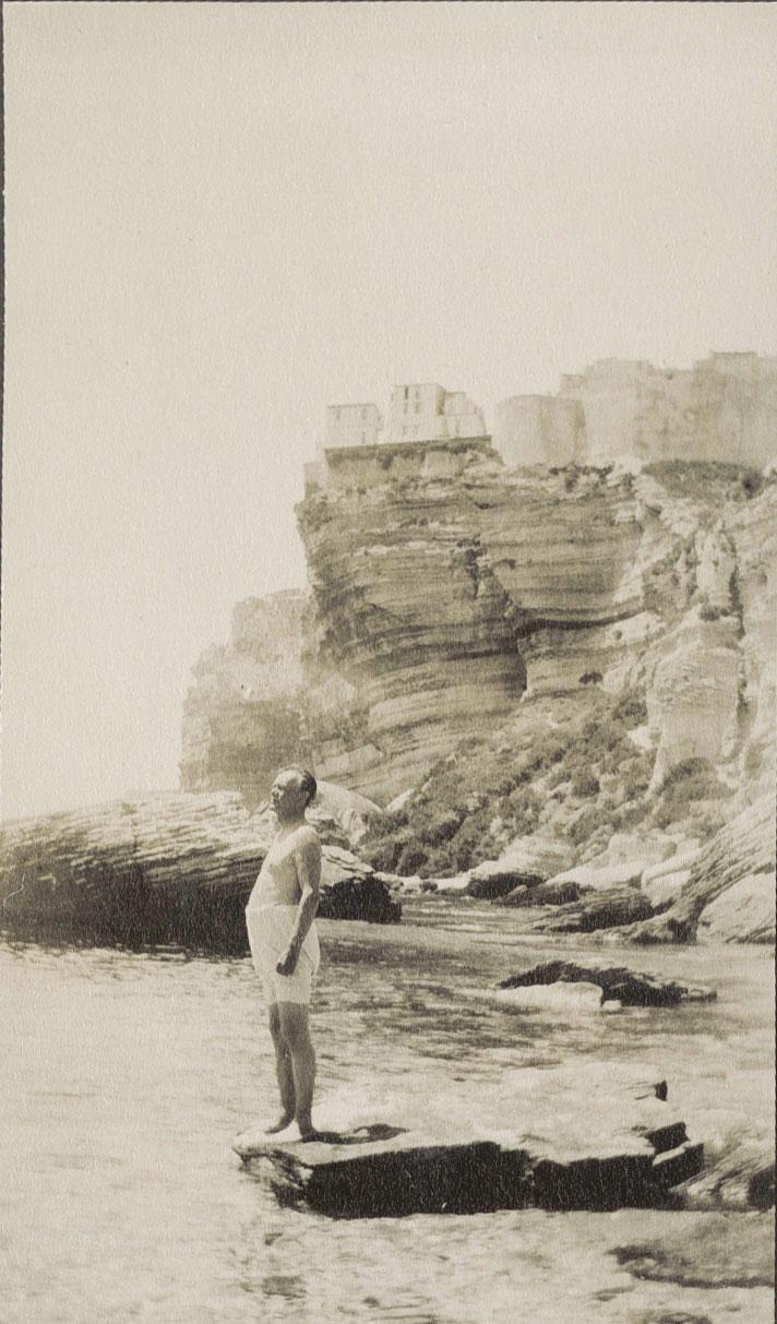 Schoonvader Arturo Umiker bij Bonifacio, 1928