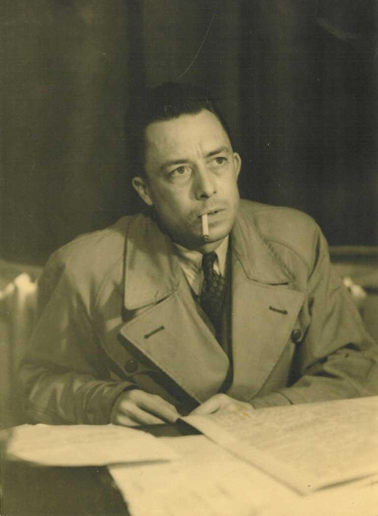 Albert Camus in 1957