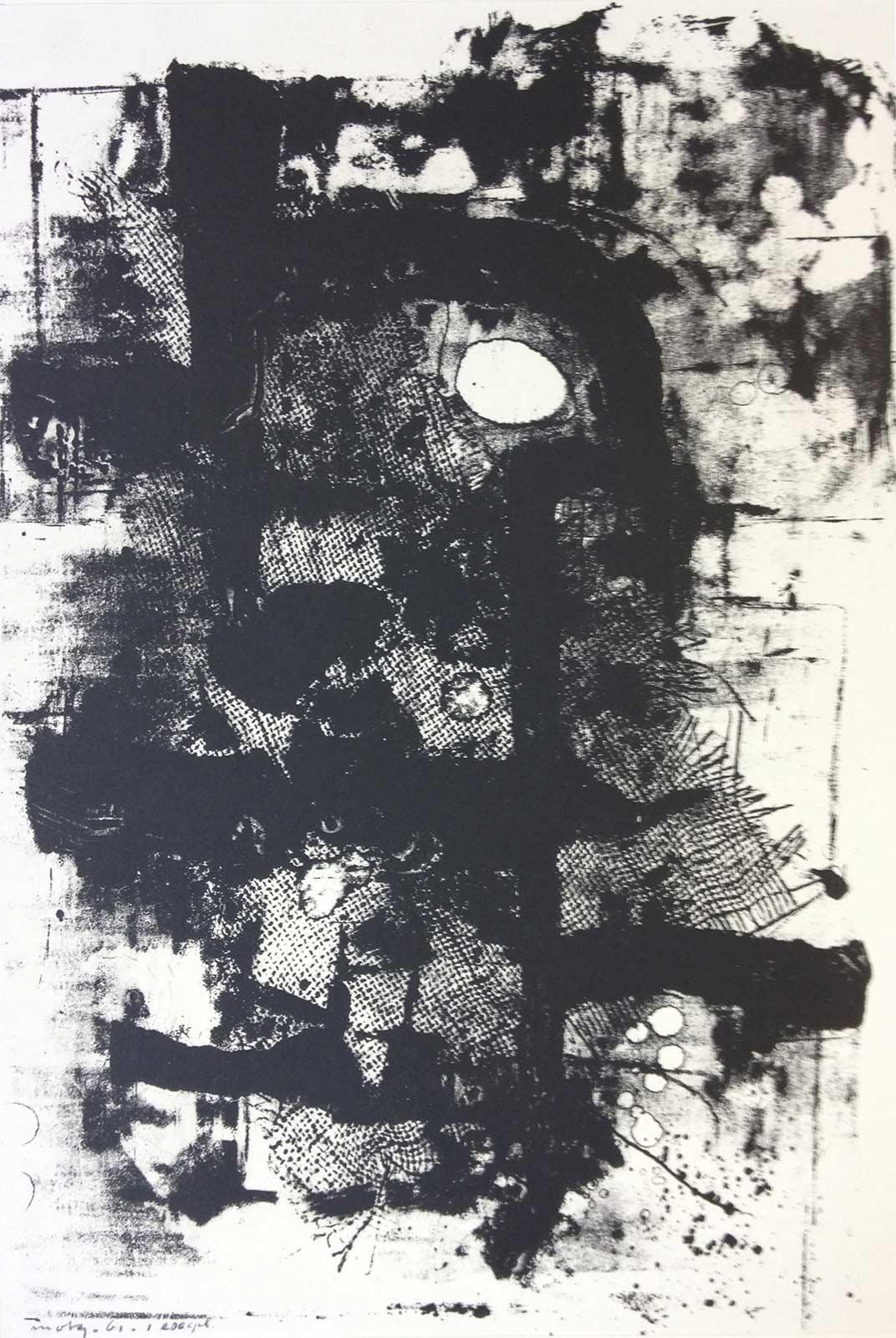 Wim Motz (1900-1977), untitled, lithograph, 1961
