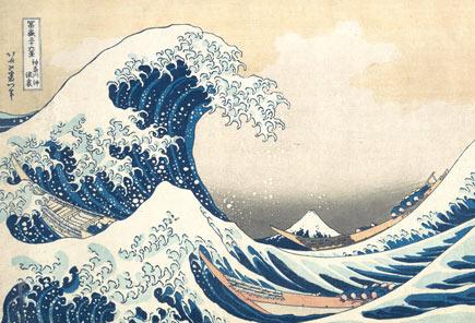 Hokusai's big wave