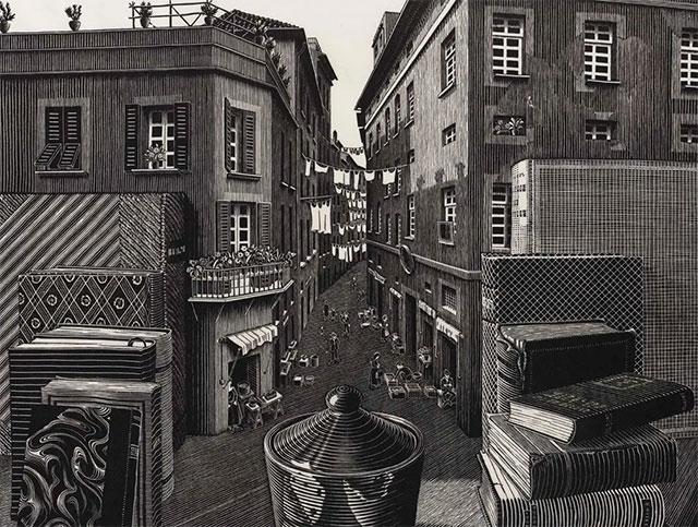 Stilleven en straat